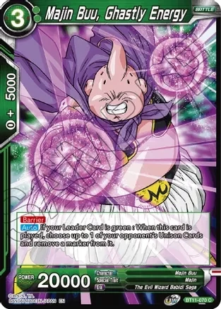 Majin Buu, Ghastly Energy - Vermilion Bloodline (DBS-B11)
Vermilion Bloodline Foil