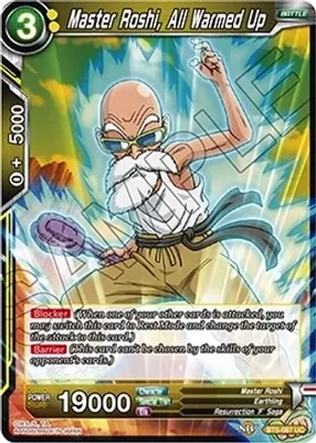 Master Roshi, All Warmed Up - Miraculous Revival (DBS-B05) Miraculous Revival