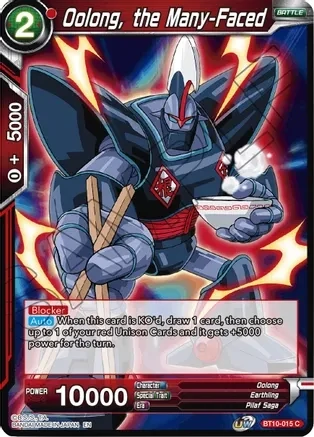 Oolong, the Many-Faced - Rise of the Unison Warrior (DBS-B10)
Rise of the Unison Warrior