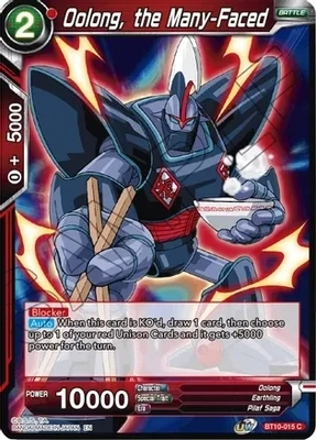 Oolong, the Many-Faced - Rise of the Unison Warrior (DBS-B10)
Rise of the Unison Warrior
