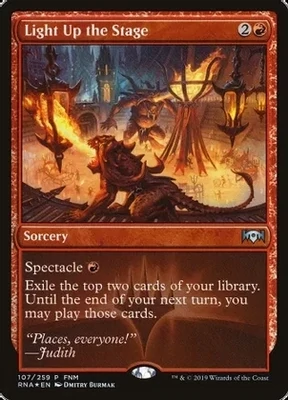 Light Up the Stage - FNM Promos (FNM) FNM Promos *Espanol*Foil