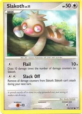 Slakoth - 95/127 - Common Platinum (Base Set) Singles