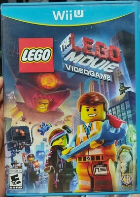 SJ The Lego Movie Video Game Nintendo Wii U Usado Completo