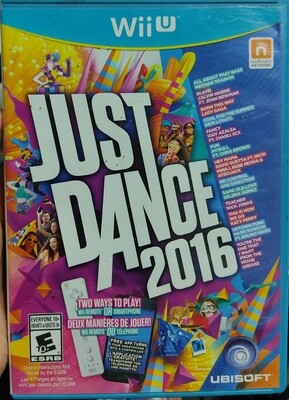 SJ4 Just Dance 2016 Nintendo Wii U Usado Completo