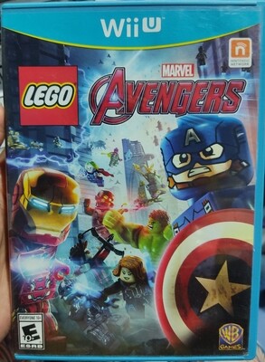 SJ4 Lego Avengers Nintendo Wii U Usado Completo