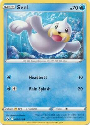Seel - 029/159 - Common Crown Zenith Singles