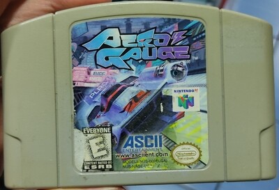 SJ Aero Gauge Nintendo 64 Cartucho