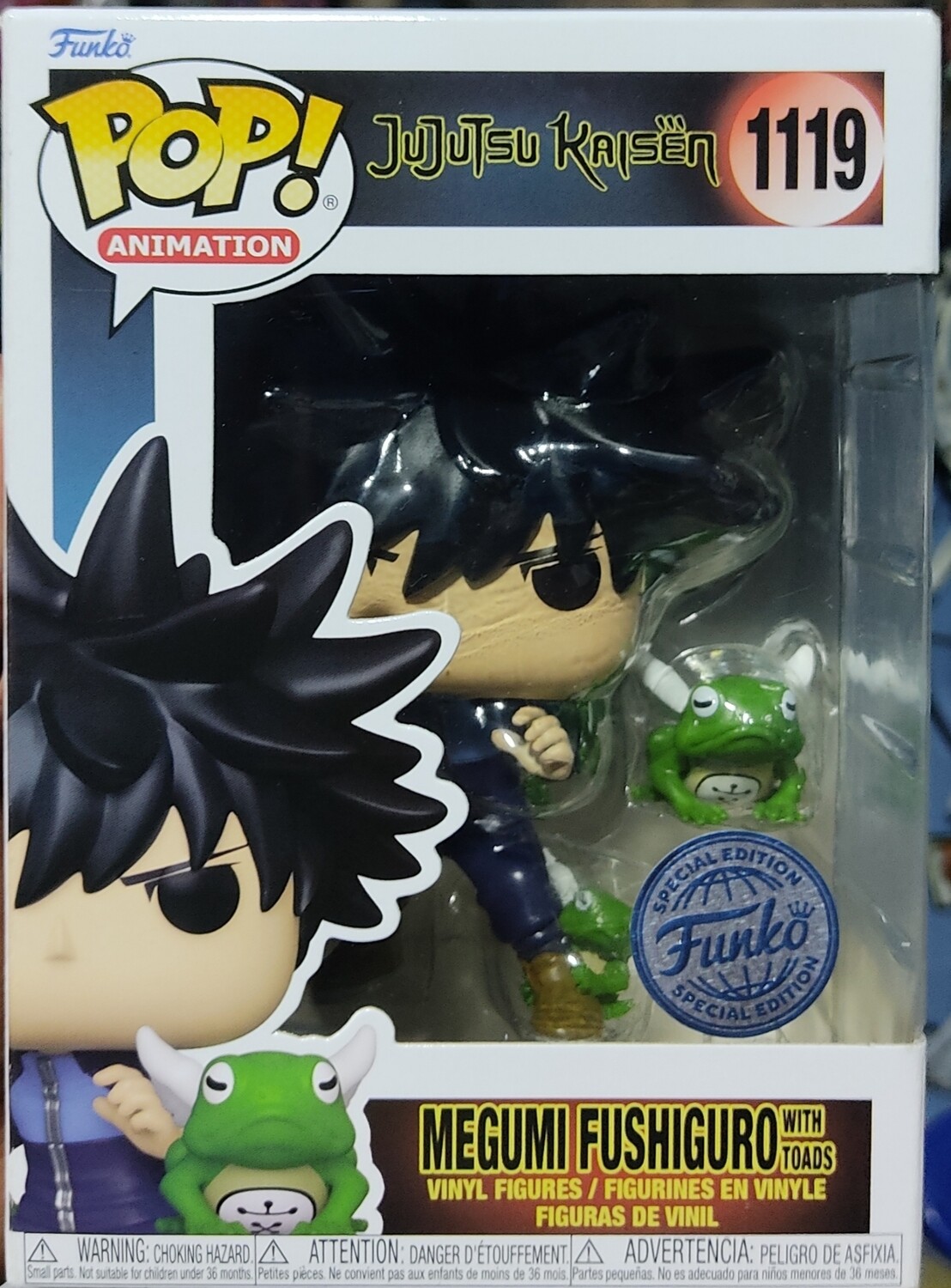 SJ Megumi Fushiguro Funko Pop Jujutsu Kaisen