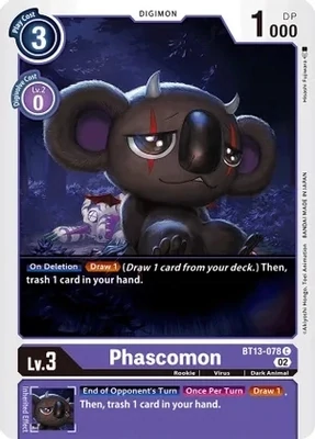 Phascomon - Versus Royal Knights (BT13)
Versus Royal Knights