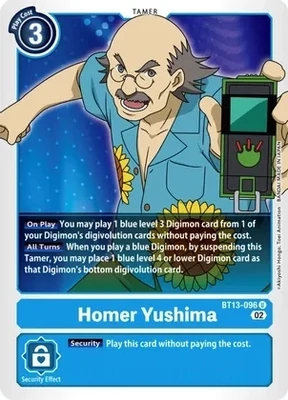 Homer Yushima - Versus Royal Knights (BT13)
Versus Royal Knights
