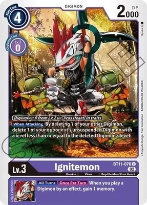 Ignitemon - Dimensional Phase (BT11) Dimensional Phase