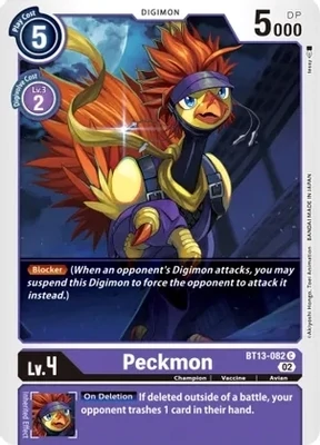 Peckmon - Versus Royal Knights (BT13)
Versus Royal Knights