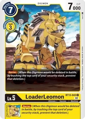 LoaderLeomon - Versus Royal Knights (BT13) Versus Royal Knights