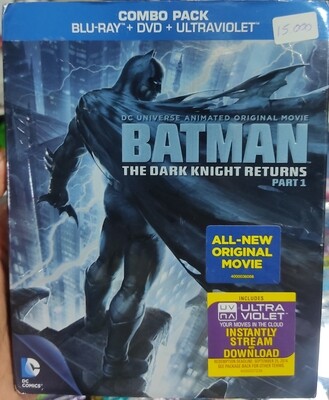 SJ Batman The Dark Night Returns Part 1 Blu Ray Original Usado Completo