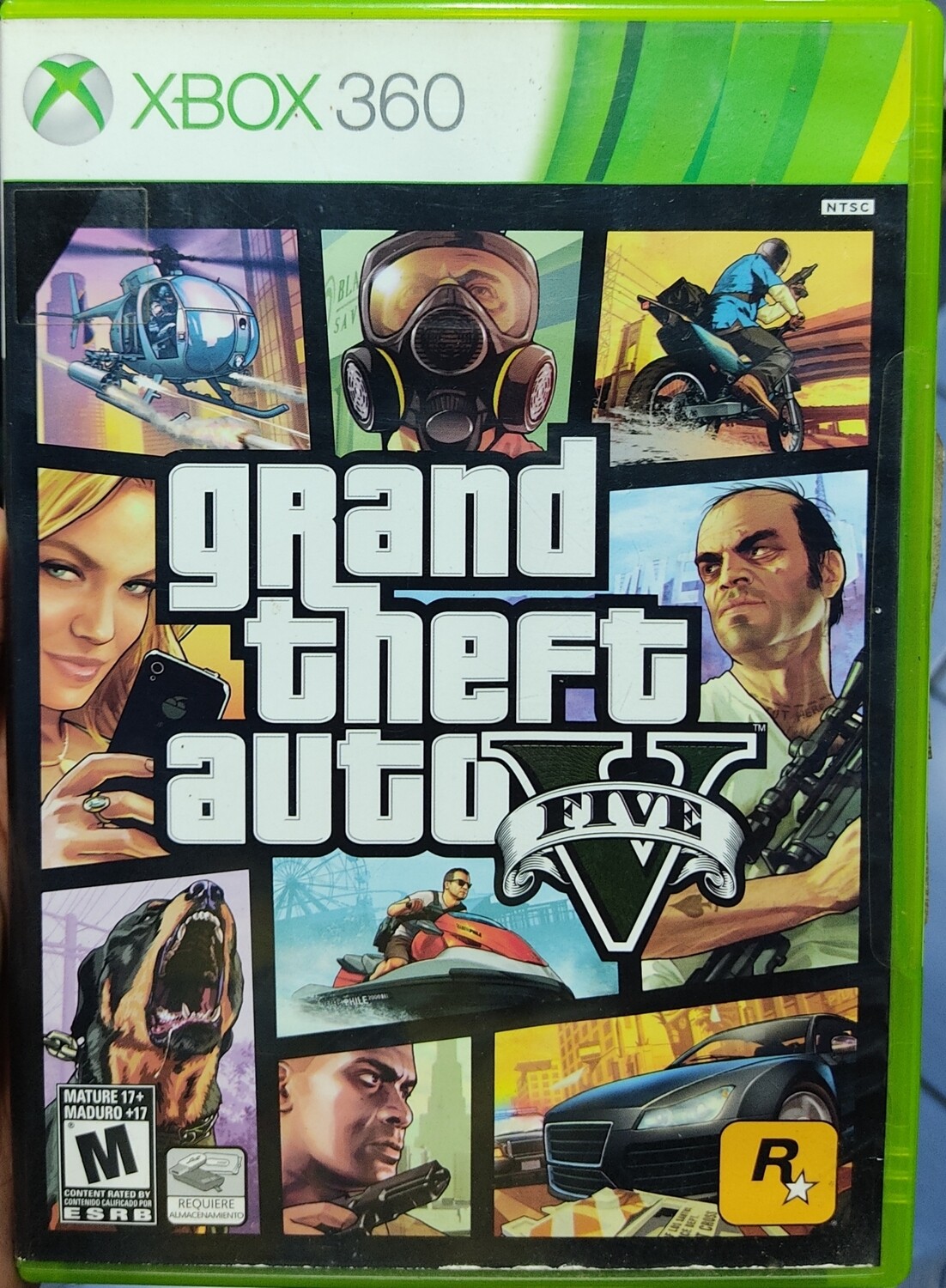 SJ Grand Theft Auto V Xbox 360 Usado Completo