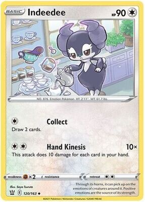 ndeedee - 120/163 - Uncommon
Sword &amp; Shield: Battle Styles Singles