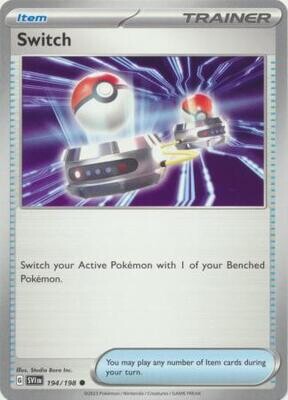Switch - 194/198 - Common Scarlet &amp; Violet (Base Set) Singles