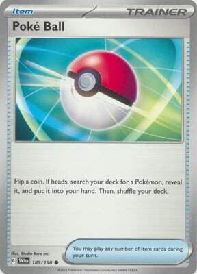 Poke Ball - 185/198 - Common
Scarlet &amp; Violet (Base Set) Singles(Español)