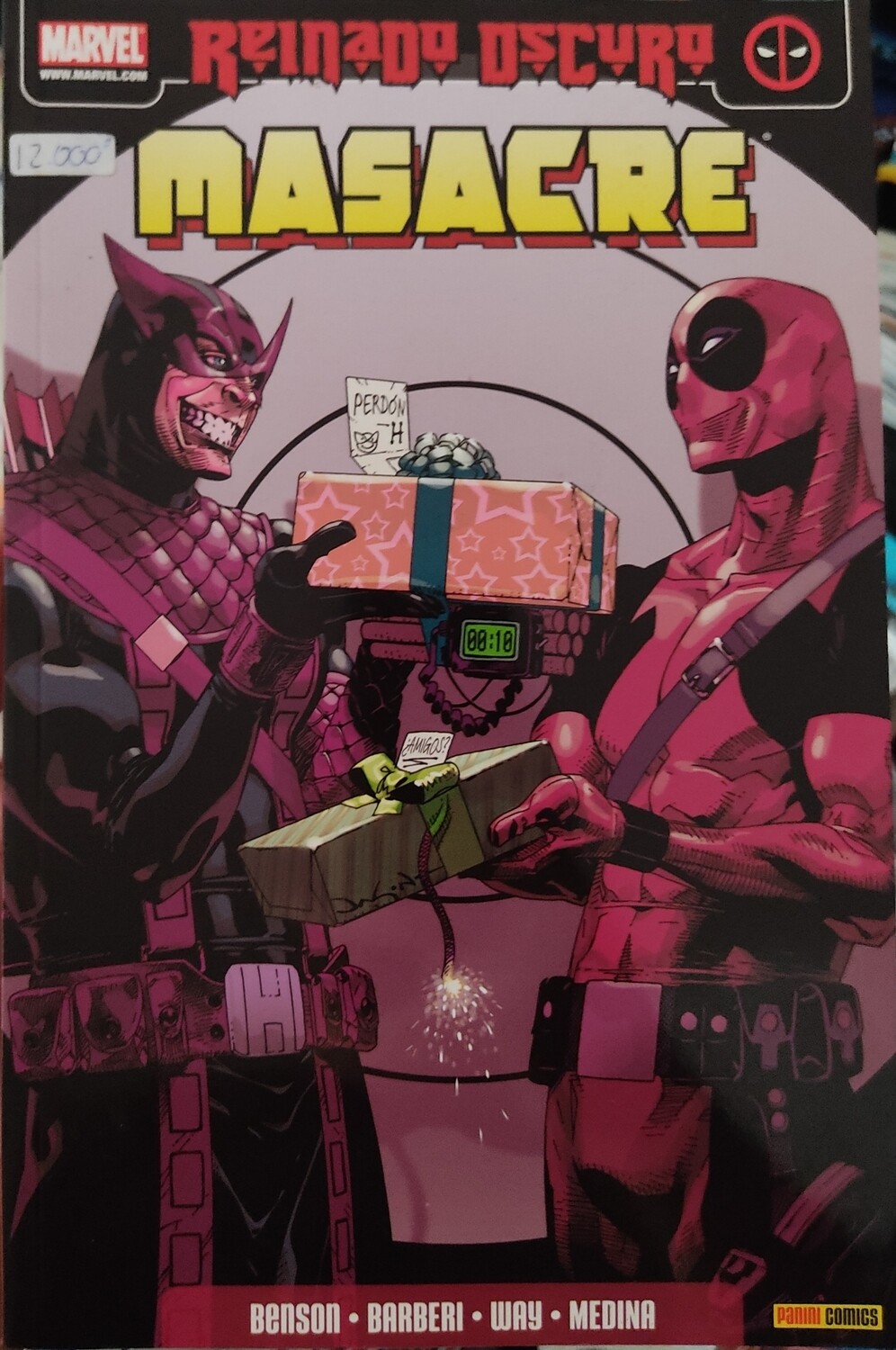 BA Masacre Reinado Oscuro TP Marvel Comics Espanol Deadpool