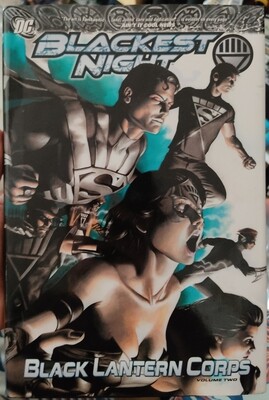 BA Blackest Night Black Lantern Corps Tapa Dura DC Comics Ingles