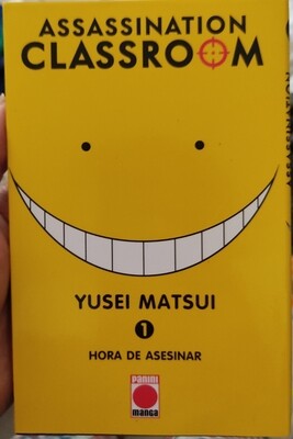 BA Assassination Classroom Manga Volumen 1 Español Panini