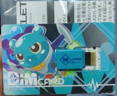 SJ Spimon Dim Card Digimon