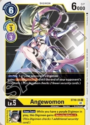 SH Angewomon (Tamer Goods Set Angewomon &amp; LadyDevimon) - Starter Deck 10: Parallel World Tactician (ST-10)
Starter Deck 10: Parallel World Tactician