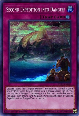Second Expedition into Danger! - SOFU-EN087 - Super Rare 1st Edition Soul Fusion 1st Edition Singles