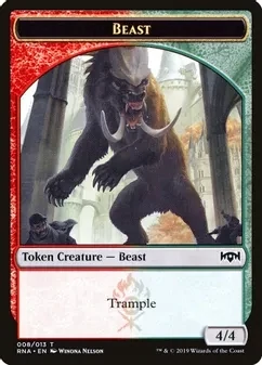 Beast Token - Ravnica Allegiance (RNA)
Ravnica Allegiance