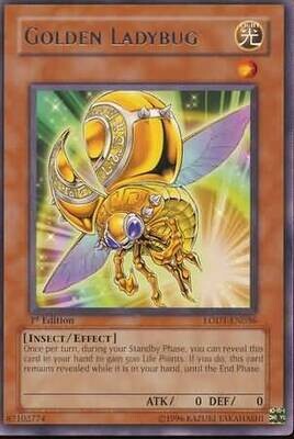 Golden Ladybug - LODT-EN036 - Rare 1st Edition
Light of Destruction [LODT] Singles