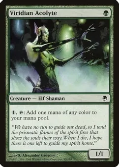 Viridian Acolyte - Darksteel (DST) Darksteel