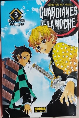 BA Demon Slayer Manga Volumen 3 Español Norma