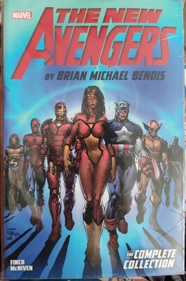 BAF1 The New Avengers Volumen 1 Ingles Marvel Comics TP