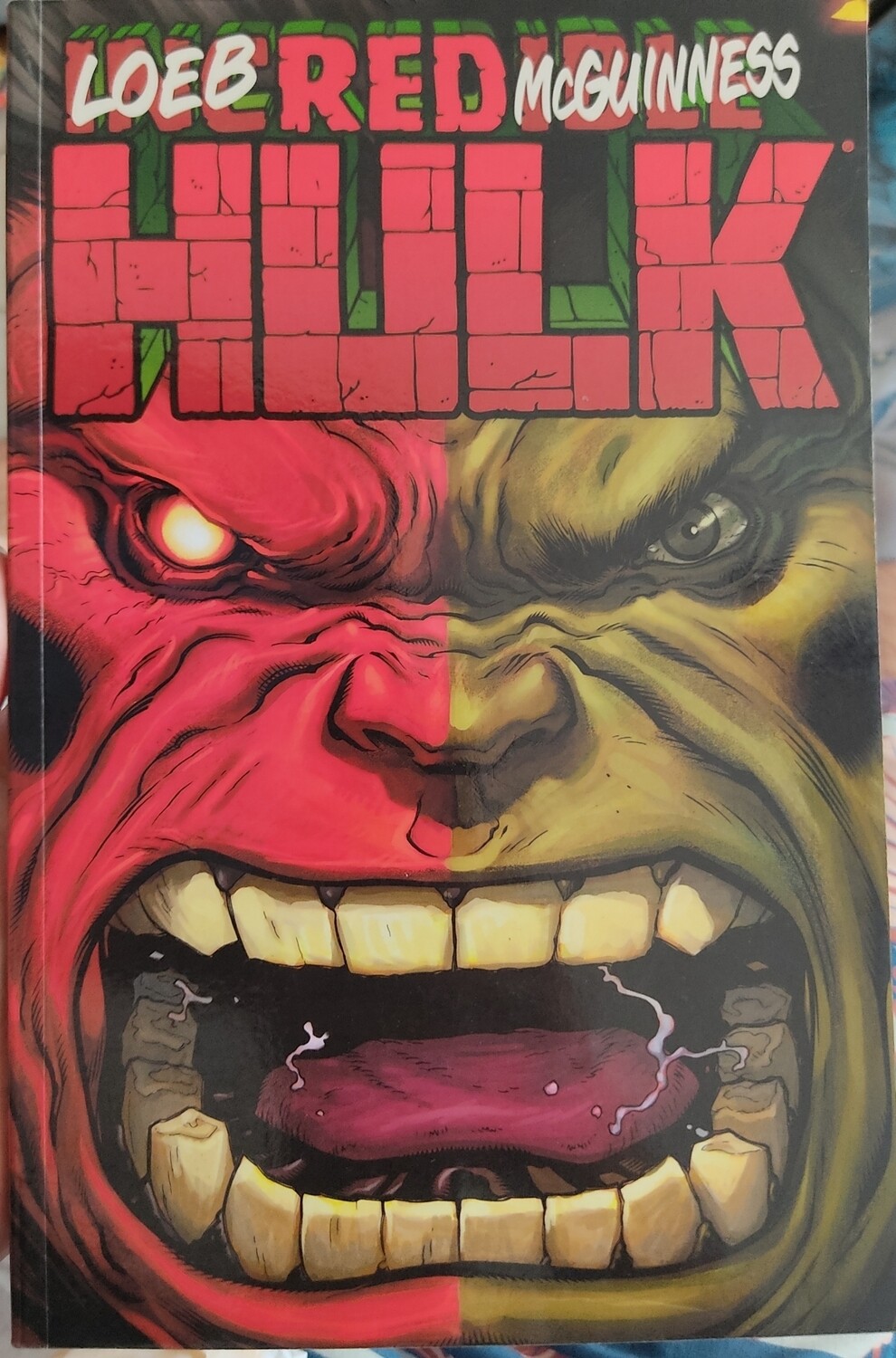 BAF1 Red Hulk TP Marvel Comics Ingles