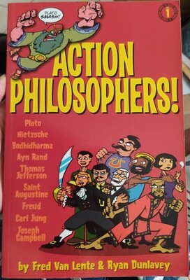 BAF1 Action Philosophers TP Evil Twin Comics Ingles