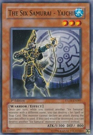 The Six Samurai - Yaichi - STON-EN007 - Common 1st Edition Strike of Neos [STON] 1st Edition Singles