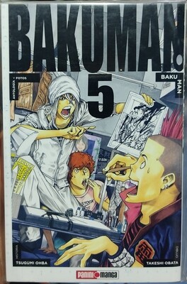 BA Bakuman Manga Volumen 5 Español  Panini