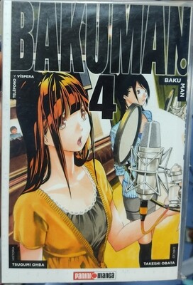 BA Bakuman Manga Volumen 4 Español Panini