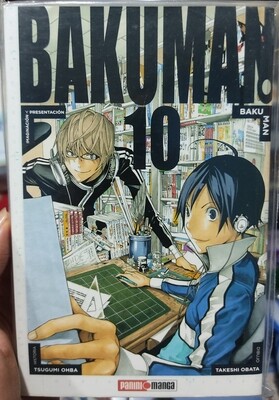 BAF1 Bakuman Manga Volumen 10 Español Panini