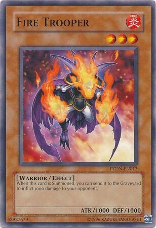 Fire Trooper - PTDN-EN013 - Common Unlimited Phantom Darkness [PTDN] Unlimited Singles