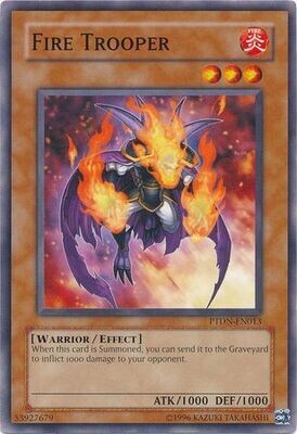 Fire Trooper - PTDN-EN013 - Common Unlimited Phantom Darkness [PTDN] Unlimited Singles