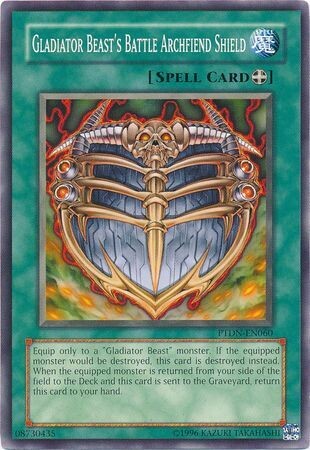 Gladiator Beast&#39;s Battle Archfiend Shield - PTDN-EN060 - Common Unlimited Phantom Darkness [PTDN] Unlimited Singles