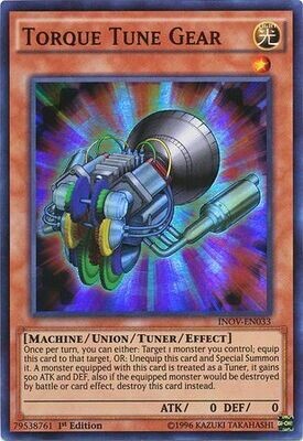 Torque Tune Gear - INOV-EN033 - Super Rare 1st Edition Invasion Vengeance 1st Edition Singles