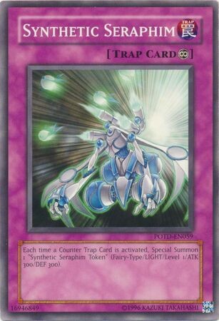 Synthetic Seraphim - POTD-EN059 - Common Unlimited
Power of the Duelist [POTD] Unlimited Singles