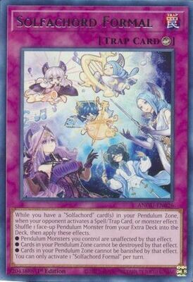 Solfachord Formal - ANGU-EN026 - Rare 1st Edition Ancient Guardians 1st Edition Singles