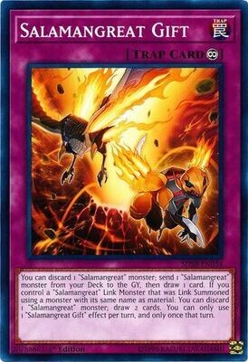 Salamangreat Gift - SDSB-EN034 - Common 1st Edition Structure Deck: Soulburner Singles (Espanol)