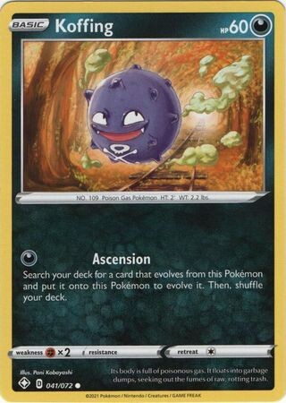 Koffing - 041/072 - Common Shining Fates Singles