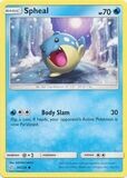 Spheal - 50/236 - Common
Sun &amp; Moon: Cosmic Eclipse Singles