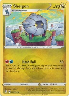 Shelgon - 108/203 - Uncommon
Sword &amp; Shield: Evolving Skies Singles(Español)