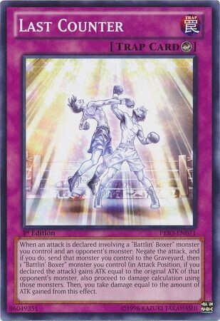 Last Counter - PRIO-EN071 - Common 1st Edition Primal Origin 1st Edition Singles (espanol)